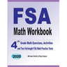 FSA Math Workbook: 4th Grade Math Exercises, Activities, and Two Full-Length FSA Math Practice Tests