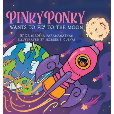 PINKY PONKY Wants to Fly to the Moon