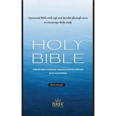 NRSV Updated Edition Bible with Apocrypha (Flexisoft, Black)