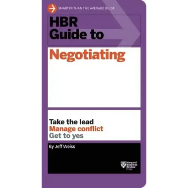 HBR Guide to Negotiating