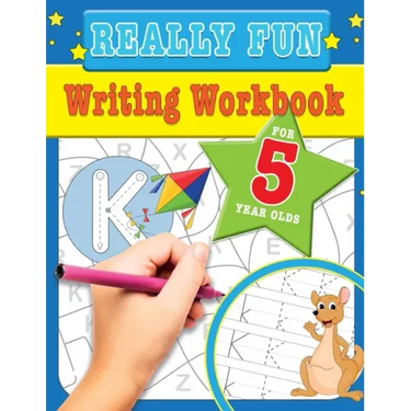 Really Fun Writing Workbook For 5 Year Olds: Fun & educational writing activities for five year old children