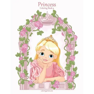 Princess Coloring Book 4