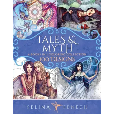 Tales and Myth Coloring Collection: 100 Designs