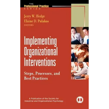 Implementing Organizational Interventions: Steps, Processes, and Best Practices