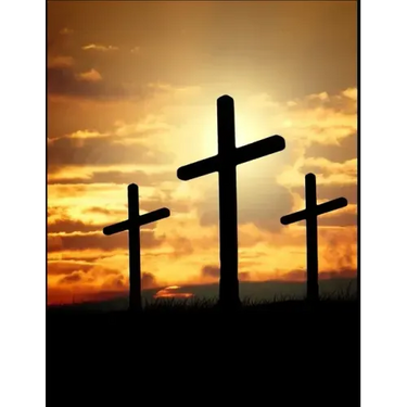 The Cross Christian Inspirational Notebook: 100 Pages 8.5" X 11" Wide Ruled Line Paper