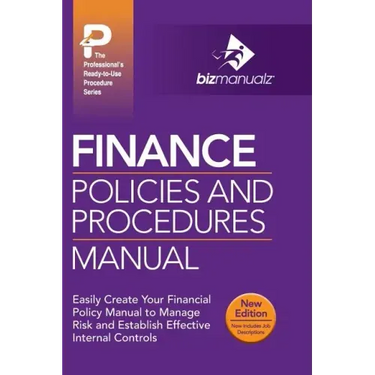 Finance Policies and Procedures Manual
