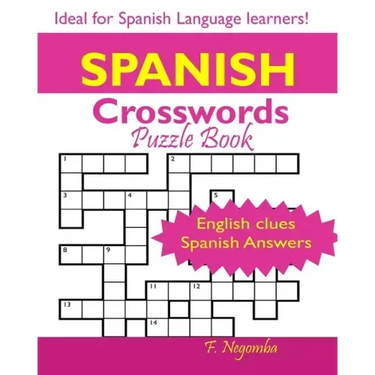SPANISH Crosswords Puzzle Book