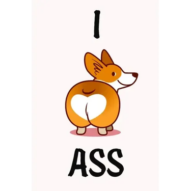 I Ass: Funny valentine gift password keeper for couples lovers friends families girlfriends boyfriends and besties - perfect