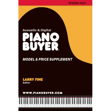 Piano Buyer Model & Price Supplement / Spring 2021
