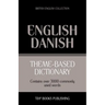 Theme-based dictionary British English-Danish - 3000 words