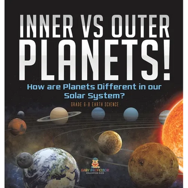 Inner vs Outer Planets! How are Planets Different in our Solar System? Grade 6-8 Earth Science