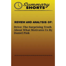 Review and Analysis of: : DRIVE: THE SURPRISING TRUTH ABOUT WHAT MOTIVATES US Daniel Pink