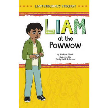 Liam at the Powwow