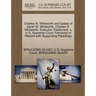 Charles R. Whitworth and Estate of Sarah M. Whitworth, Charles R. Whitworth, Executor, Petitioners, V. U.S. Supreme Court Transcript of Record with Su