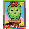 Cute Cactus Lovers Mosaic: Pixel Adults Coloring Books Color by Number