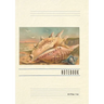 Vintage Lined Notebook Conch Shell Greetings from Carpinteria