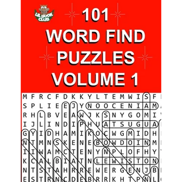 101 Word Find Puzzles Vol. 1: Themed Word Searches, Puzzles to Sharpen Your Mind