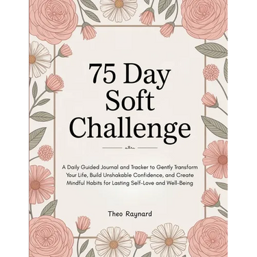 75 Day Soft Challenge: A Daily Guided Journal and Tracker to Gently Transform Your Life, Build Unshakable Confidence, and Create Mindful Habits for La