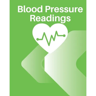 Blood Pressure Readings: 8×10" BP Tracker for Medical Officers