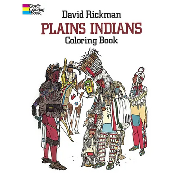 Plains Indians Coloring Book