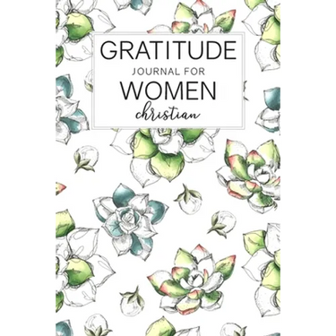 Gratitude Journal for Women Christian: Daily Practice for Increase Happiness with Prompts Quotes and Enjoy coloring a beautiful floral illustration ea