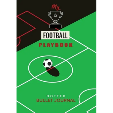 My Football Playbook - Dotted Bullet Journal: Medium A5 - 5.83X8.27 (Soccer)
