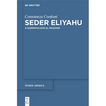 Seder Eliyahu: A Narratological Reading