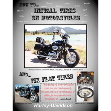 How to Install Tires on Motorcycles & Fix Flat Tires