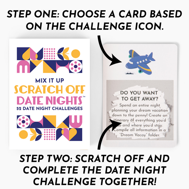Mix It Up Scratch Off Date Nights by Crated with Love