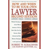 How and When to Be Your Own Lawyer: A Step-By-Step Guide to Effectively Using Our Legal System