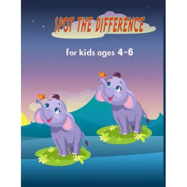Spot the difference for kids ages 4-6: Picture Puzzles for Kids - Search - find the differences - What's Different