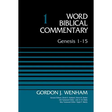 Genesis 1-15, Volume 1: 1