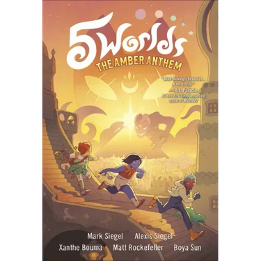 5 Worlds Book 4: The Amber Anthem: (A Graphic Novel)