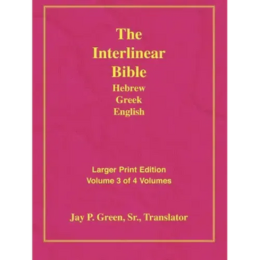 Larger Print Bible-Il-Volume 3