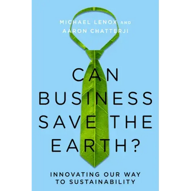 Can Business Save the Earth?: Innovating Our Way to Sustainability