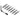 DMX Wireless Receiver Transmitter Rechargeable Battery Stage Light 8 PCs Silver