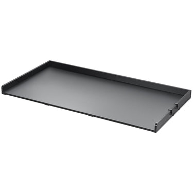 Washer Dryer Countertop, 27.5" Depth x 54" Width, Washer Dryer Wood Top for Laundry Room Organization with Edge Rails(Black)