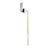 Toilet Handle Replacement Kit Front Mount Universal Toilet Flush Handle Chrome