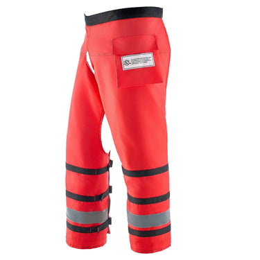 Chainsaw Chaps 39.7" Apron Style Forestry Chainsaw Safety Chaps Class D Large