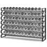 Spice Rack Organizer for Cabinet Seasoning Storage Set Wall Mounted 4 Pack