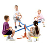 2-4 Kids Seesaw 110 lbs Capacity 360 Degrees Rotating Teeter Totter Age 3+