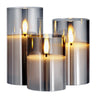 Flameless LED Candles 3 Pack Battery Operated Candles with Remote Control