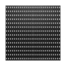 Pegboard Combination Kit 11 x 11" Plastic Pegboard 4 Panels Wall Organizer Black