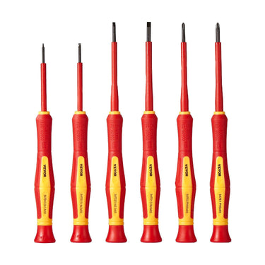 Insulated Screwdriver Set 6-Piece Insulated Tool Set for Electricians 1000V