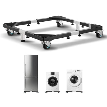 Fridge Stand Mobile Base 1200 lbs 23 -36.6 Inch Adjustable Furniture Dolly