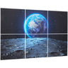 6 Pack Art Acoustic Panels 23.6 x 23.6 inch Self Adhesive for Home Earth