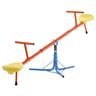Kids Seesaw 100 lbs Capacity 360 Degrees Rotating Teeter Totter Aged 3+