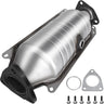 Catalytic Converter Compatible with 1998-2002 Honda Accord 2.3L, Direct-Fit High Flow Series Cat Converter, Stainless Steel Exhaust Converter Pipe w/Flange Design & Gasket (OBD III Compliant)