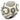LOA939 - Ruthenium Brass Ring with AAA Grade CZ in Clear