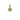 LOA393 - Gold Brass Pendant with Top Grade Crystal in Multi Color